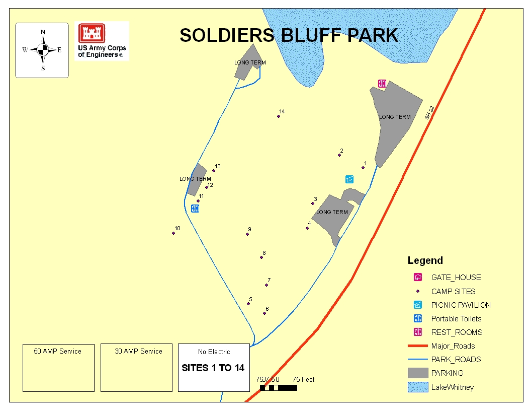 Soldiers bluff park